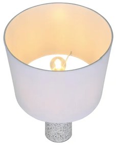 Nordlux - Stolná lampa ANTIGA 1xE27/60W/230V biela