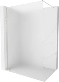 Mexen, Mexen Kioto-X sprchová stena 70 x 200 cm, matná 10 mm, matný nikel - 800-070-101-97-30-X