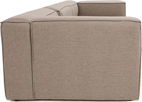 Třímístná pohovka Fora 296 cm hnědá