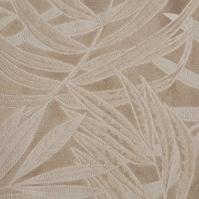 ZATEMŇOVACÍ ZÁVES NA KRÚŽKOCH VERA 140X250 CM LISTY