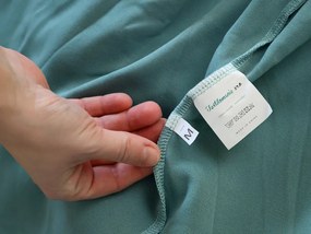 Napínací poťah na 2miestnu sedačku VELTO Farba: Modrosivá