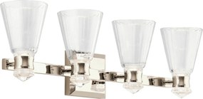 XXXLutz NÁSTENNÉ SVIETIDLO DO KÚPEĽNE, 84.8/23/16.7 cm Elstead Lighting - Online Only bytové doplnky - 009093024404