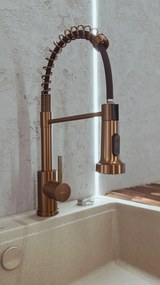 Rea Colin, stojanková kuchynská batéria, medená matná, REA-B5459