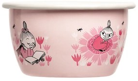 Miska Moomin Girls 0,3l, smalt / ružová