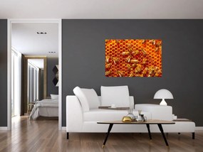 Obraz - Medový plást (90x60 cm)