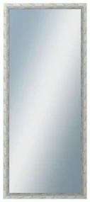 DANTIK - Zrkadlo v rámu, rozmer s rámom 60x140 cm z lišty PAINT zelená veľká (2964)