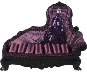 Sofa na šperky fialová X0215