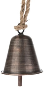 Závesný kovový zvon Patrik, 9,5 x 20 x 9,5 cm