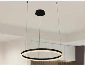 LED Stmievateľný luster na lanku LED/42W/230V 3000-6500K + diaľkové ovládanie