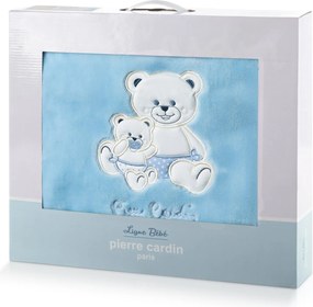 DETSKÁ DEKA PIERRE CARDIN BABY3 110X140 CM MODRÁ