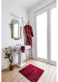 Vínovočervený mikroplyšový župan veľkosť L/XL Cosy – Tiseco Home Studio