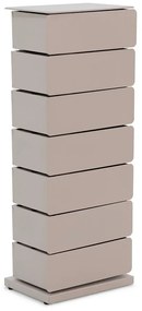 Taupe kovová komoda 37x99x26 cm Joey – Spinder Design