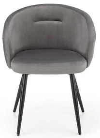 Jedálenská stolička CALMURE sivá