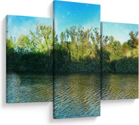 Obraz - jazero (90x60 cm)