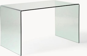 Sklenený písací stôl Club