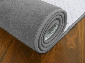 Protišmykový koberec POLAR sivý