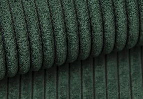 Posteľ s roštmi Stephano 180x200 cm, zelená štrukturovaná látka