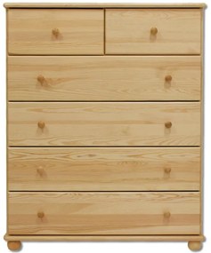 Komoda z Borovice KD113 surová