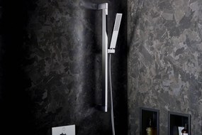 Hansgrohe Pulsify E, tyčová ručná sprcha 100 1jet EcoSmart, chrómová, HAN-24320000