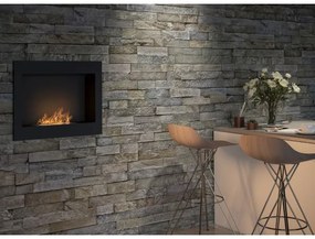 InFire - Vstavaný BIO krb 49x60 cm 3kW čierna