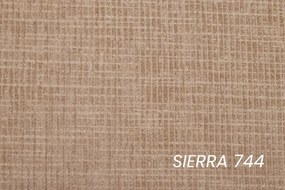 Rozkladacia rohová sedacia súprava Magnis L pravá - béžová žinylka Sierra 744
