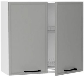 Kuchynská skrinka Emily W80su Alu Dast Grey