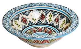 Orientálne ručne maľované umývadlo FES 07