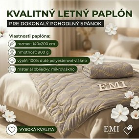 Paplón letný Monaco 140x200 900g EMI