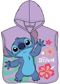 Detské plážové pončo Lilo &amp; Stitch - motív Pozdrav z Havaja