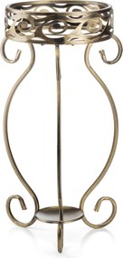 STOJAN NA KVETINÁČ FIORINA 63X33,5 CM ZLATÁ