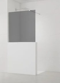 Sprchová zástěna SAT Walk-in 110x100 cm na nižšiu priečku SATBWIS110KSPR