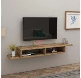 Závesný TV stolík Tuloli (borovica atlantická) . Akcia -16%. Vlastná spoľahlivá doprava až k Vám domov. 1095087