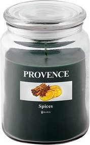 Sviečka v skle s viečkom KORENIE 510 g