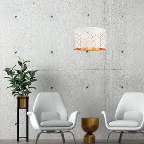 Luster na lanku ULLE 1xE27/15W/230V biela