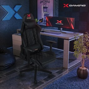Herné kreslo Xgaming Xcom2 čierno - zlaté