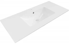 Mexen Atena zápustné umývadlo 100 x 46 cm, biela - 25011000