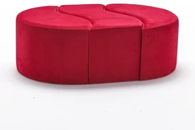 Stolička Alya Pouf Red