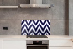 Sklenený obklad do kuchyne Stripes 125x50 cm