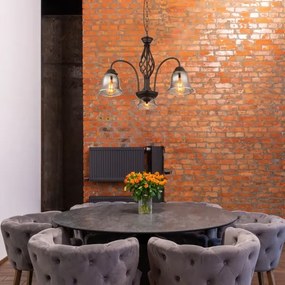 Globo 60298-3H - Luster na reťazi GONNY 3xE27/60W/230V