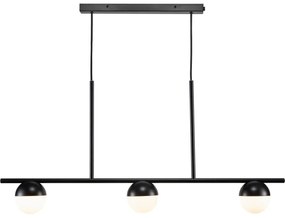 Nordlux - Luster na lanku CONTINA 3xG9/5W/230V čierna