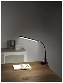 LIVARNO home LED lampa (čierna, upínacia lampa) (100365101)
