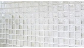 Sklenená mozaika XCM 8LU90 BIELA 29,8x29,8 cm