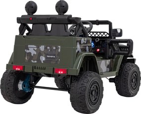Ramiz Toyota FJ Cruiser pre deti Moro + diaľkové ovládanie + pohon 4x4 + LED audio + EVA + pomalý štart