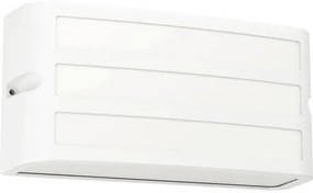 Vonkajšie nástenné svietidlo Eglo 900809 CAMARDA IP54 E27 40W biele