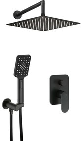 Deante NAC_N9LP - Sprchová súprava s podomietkovou batériou ALPINIA čierna