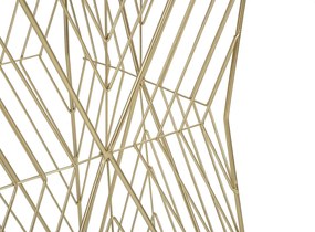 Odkladací stolík Lines 50 cm zlatý