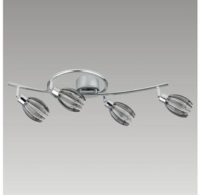 Prezent 61210 - Bodové svietidlo EZZO 4xG9/33W/230V dymová