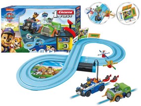 Pretekárska dráha Carrera First 20063059 Paw Patrol - Ready for Action 2,4m