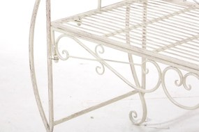 Záhradná lavička GS11173499 - Krémová antik