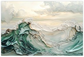 Obraz - 3D abstrakcie mora (90x60 cm)